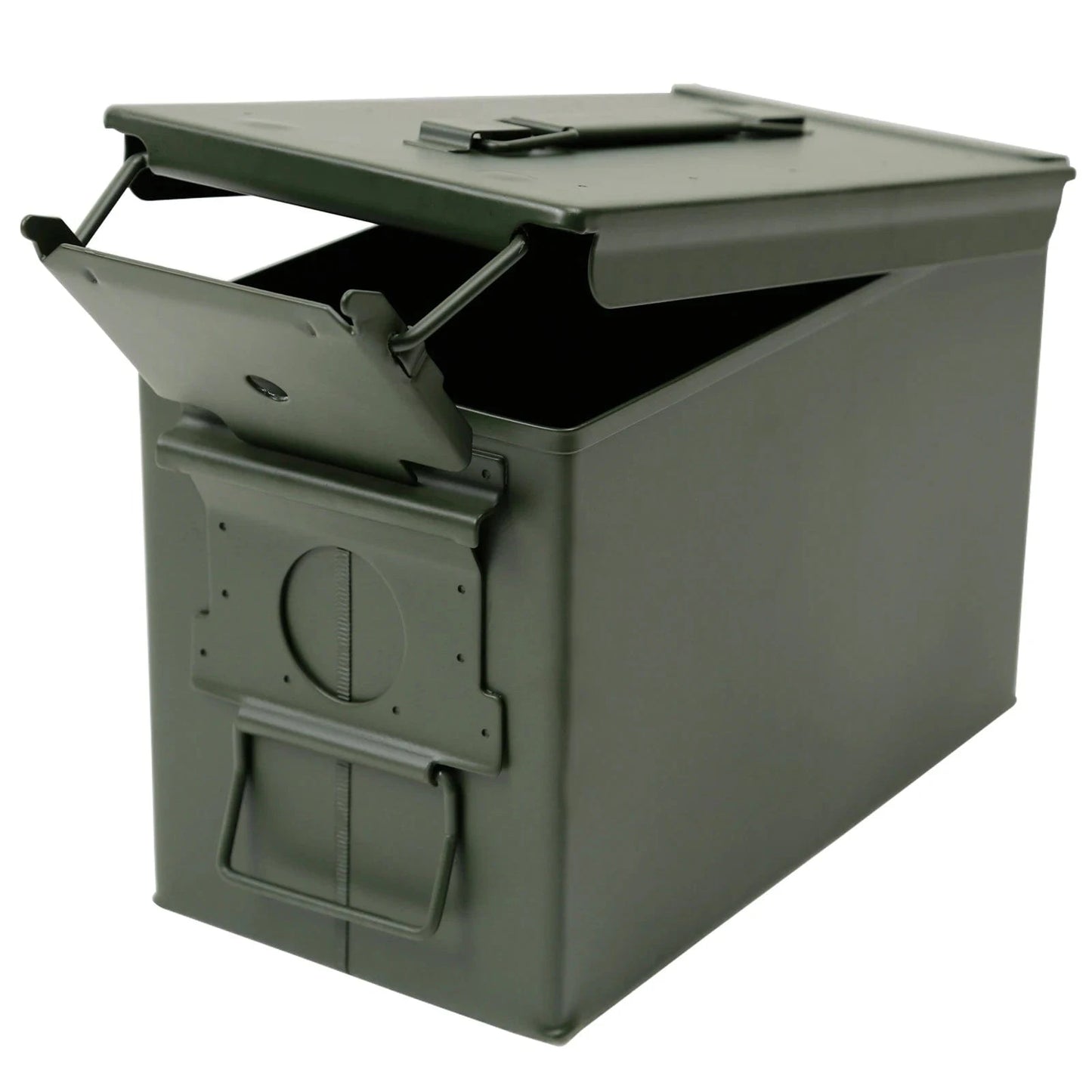 STRONGHOLD 50 Cal Steel Ammo Can – Lockable Military-Style Waterproof Storage Box