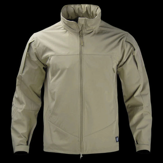 STALKER OPS HOODED TACTICAL JACKET – Waterproof Combat Shell with 6 Gear Pockets