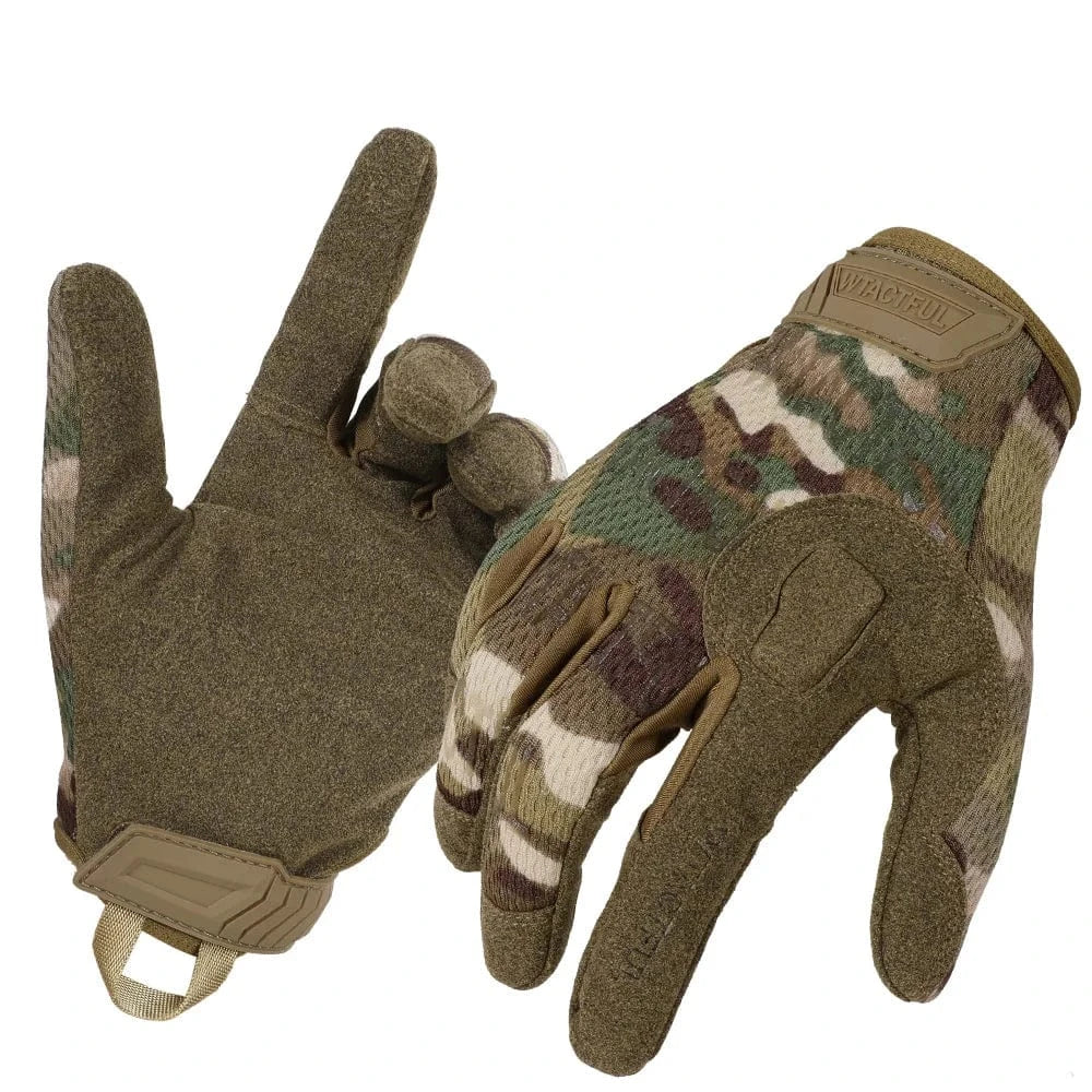 VANGUARD Z3 – Tactical Combat Gloves, Full-Finger, Reinforced Grip, Touchscreen-Ready