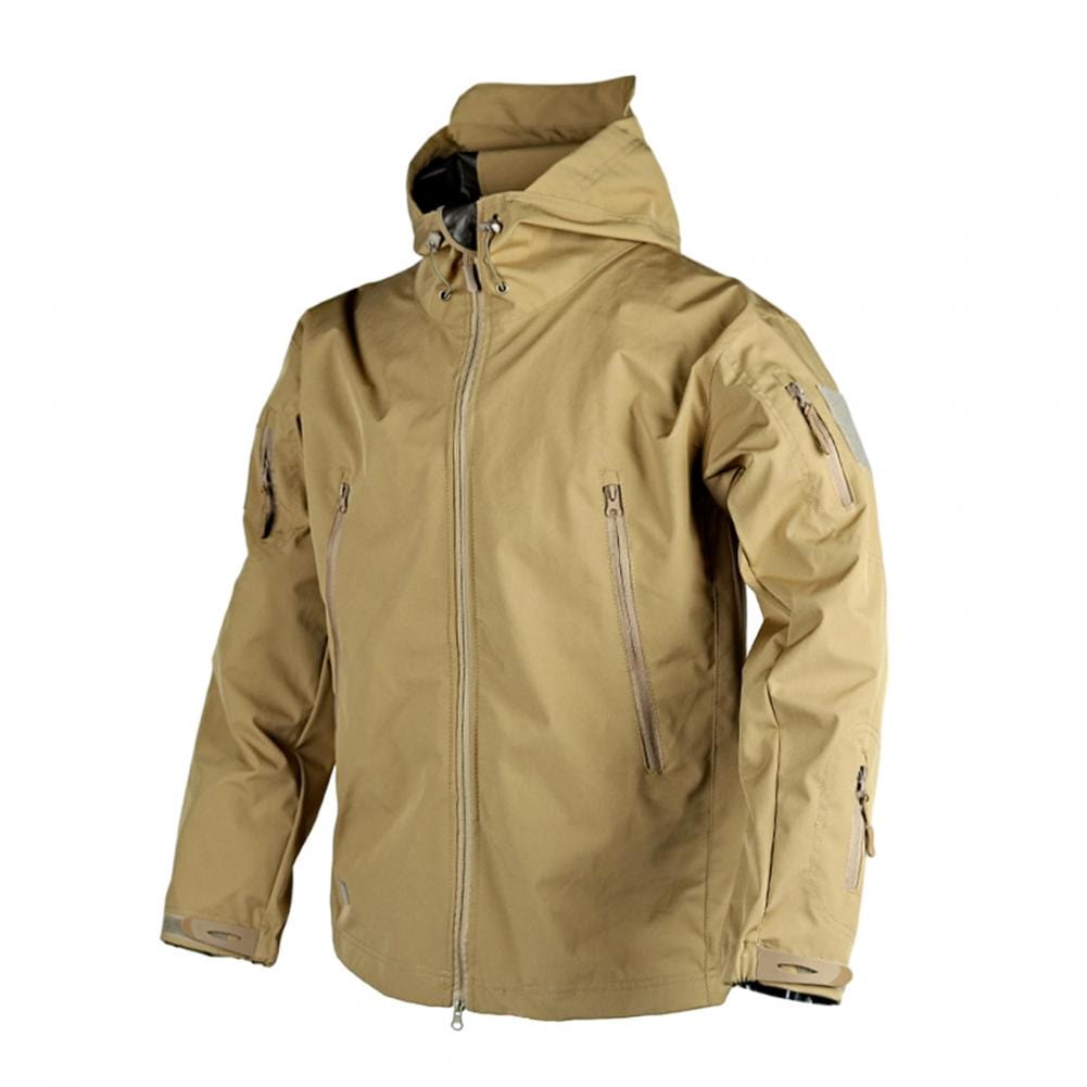Men Jackets Military Field Windbreaker Men Waterproof Coat Hoodie Men Hunting Army Zipper Hooded Jacket Outerwear