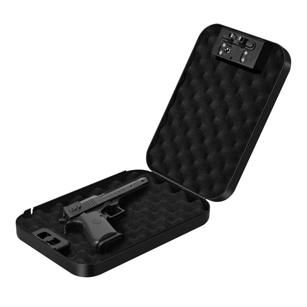 BLACKVAULT OS300C Tactical Micro Gun Safe – Password Lock + Steel Security Tether