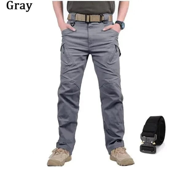 IRONFLEX SWAT COMBAT JOGGERS – Waterproof Tactical Cargo Pants with Elastic Waist