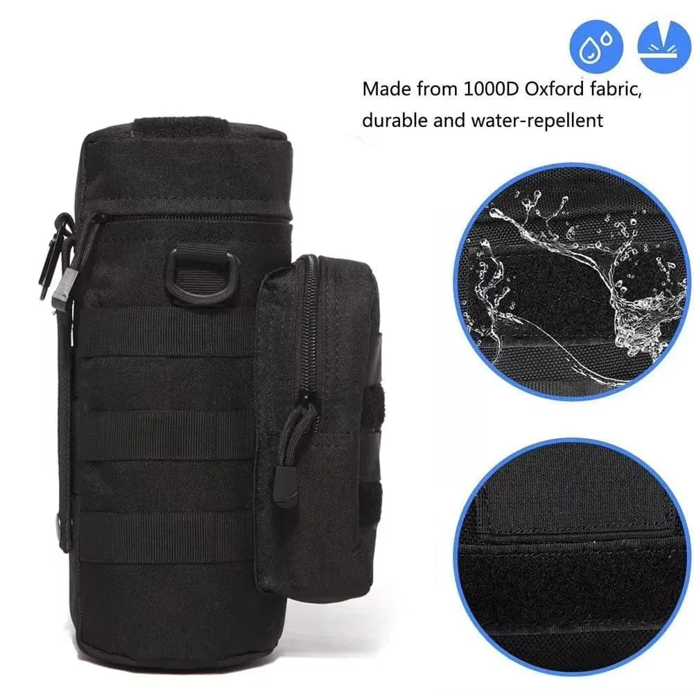 HYDROCORE M2 MOLLE Bottle Carrier – Tactical Water Pouch for Recon & Field Ops