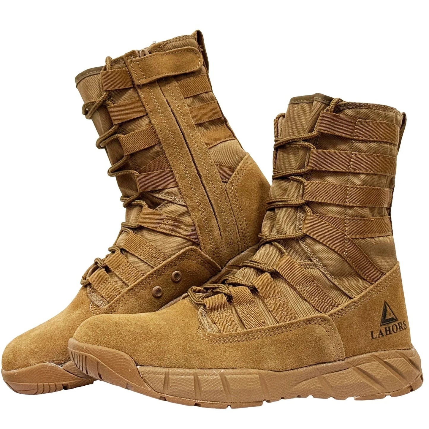 LAHORS T3 COMBAT BOOTS – Suede Tactical Footwear | Lightweight | Desert Ops