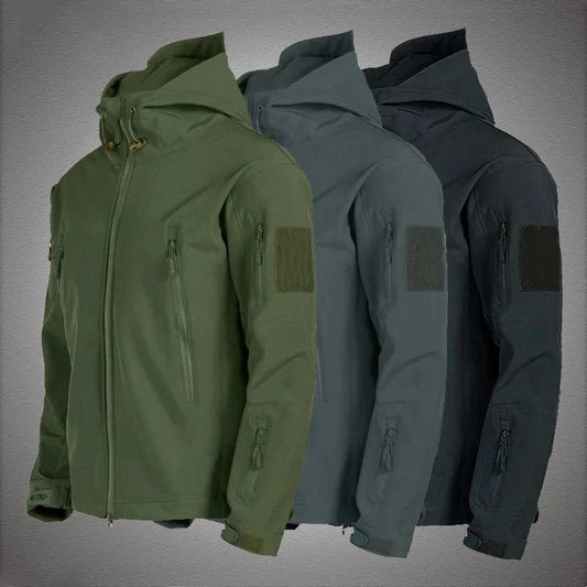 SHARKSKIN V6 TACTICAL JACKET – Soft Shell Waterproof Military Combat Coat