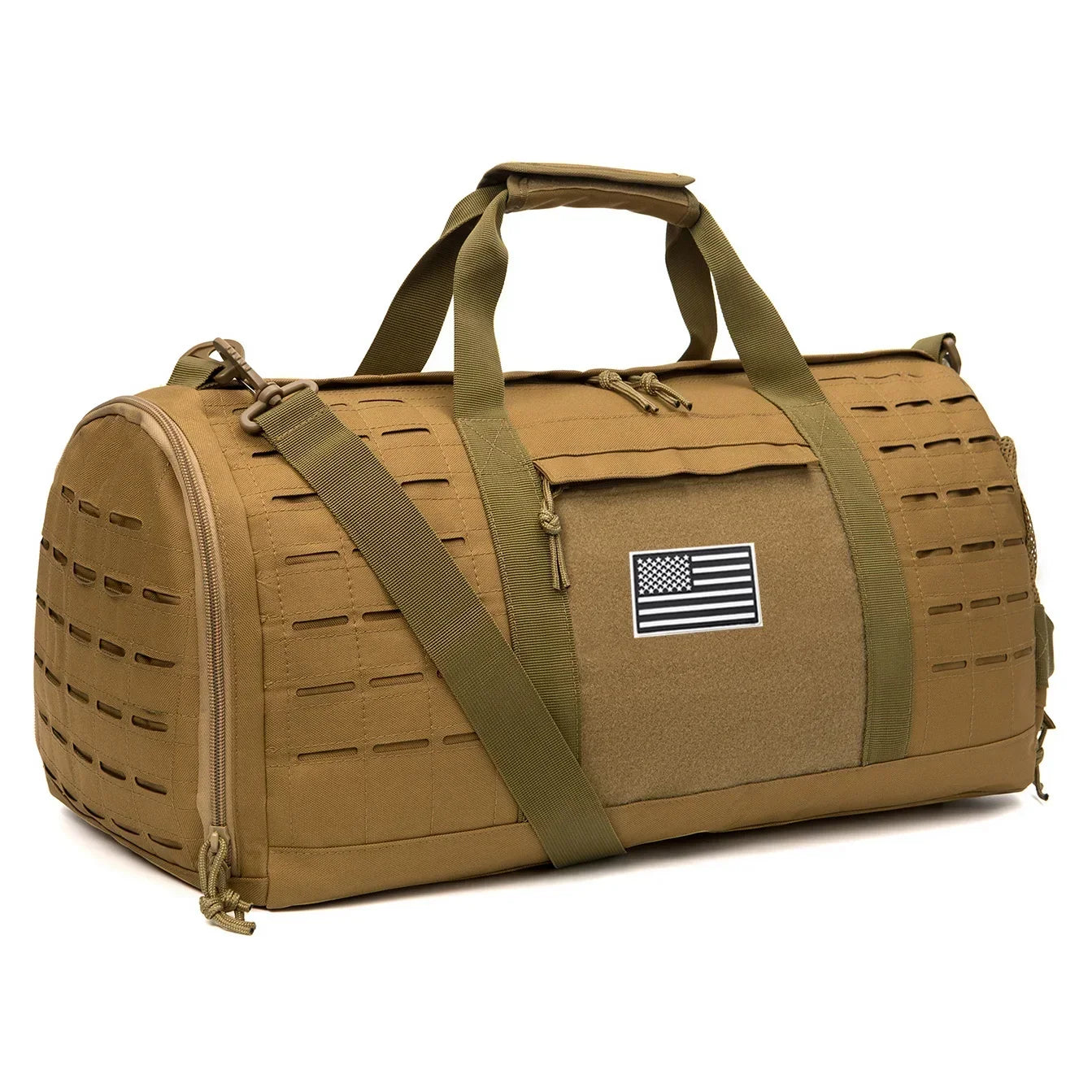 RECON 40L Tactical Weekender – Compact Tactical Travel & Ops Bag with Gear Compartment