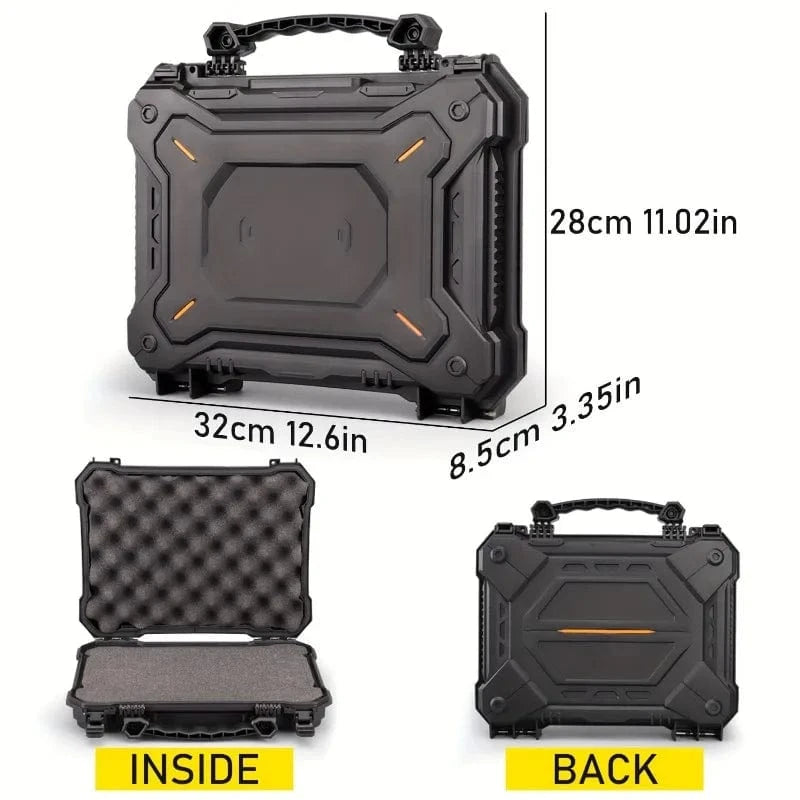 BLACKVAULT R5 Portable Tactical Gun Safe – Waterproof Dustproof EVA Lockbox