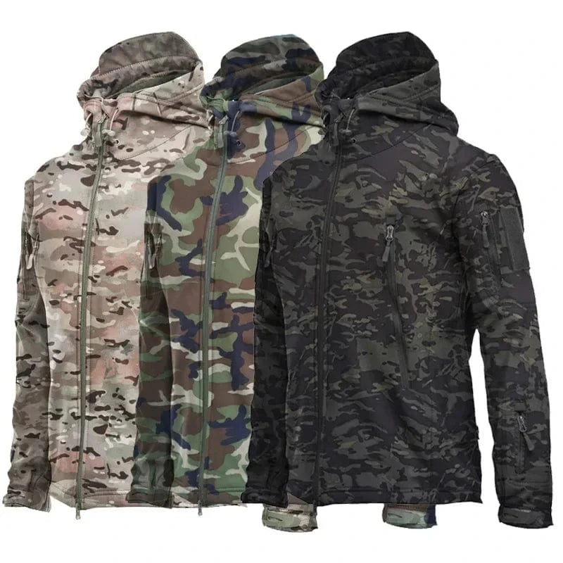 SHADOWCORE TACTICAL SET – Waterproof Fleece-Lined Soft Shell Combat Jacket & Pants