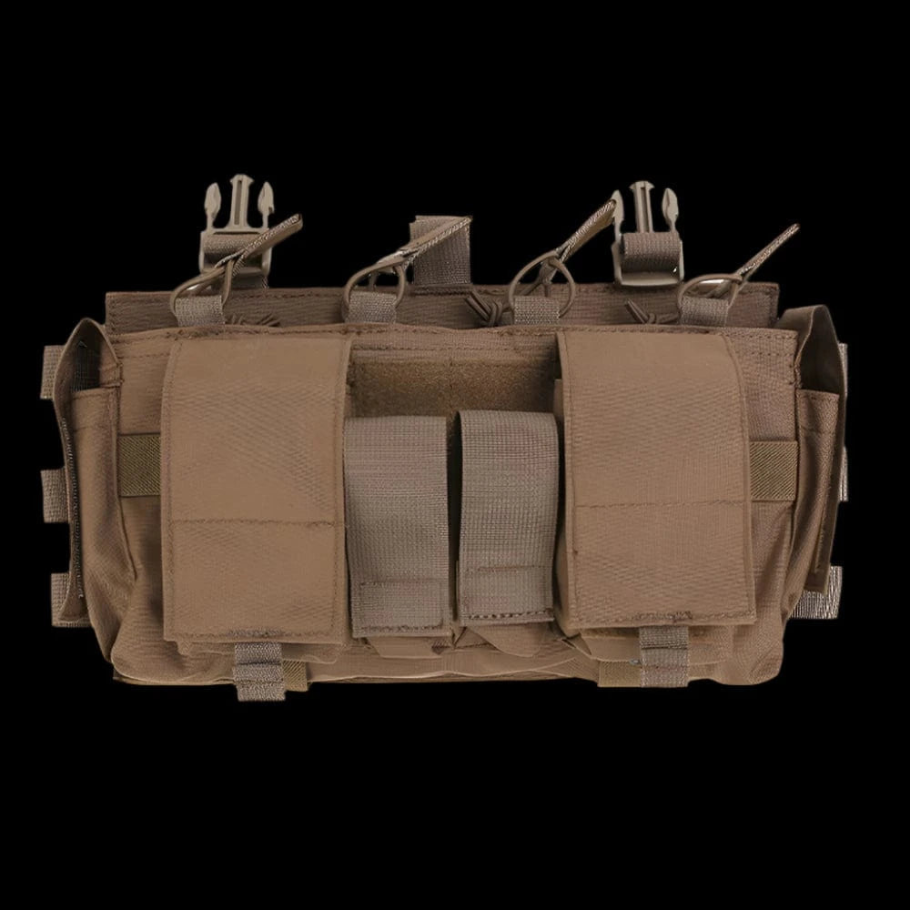 EMERSONGEAR Tactical MF Gen IV Chest Rig – 500D Nylon Placard Mag Carrier