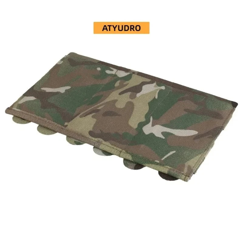 Lightweight Elastic Triple Mag Pouch – MOLLE 5.56 / 7.62 Tactical Carrier