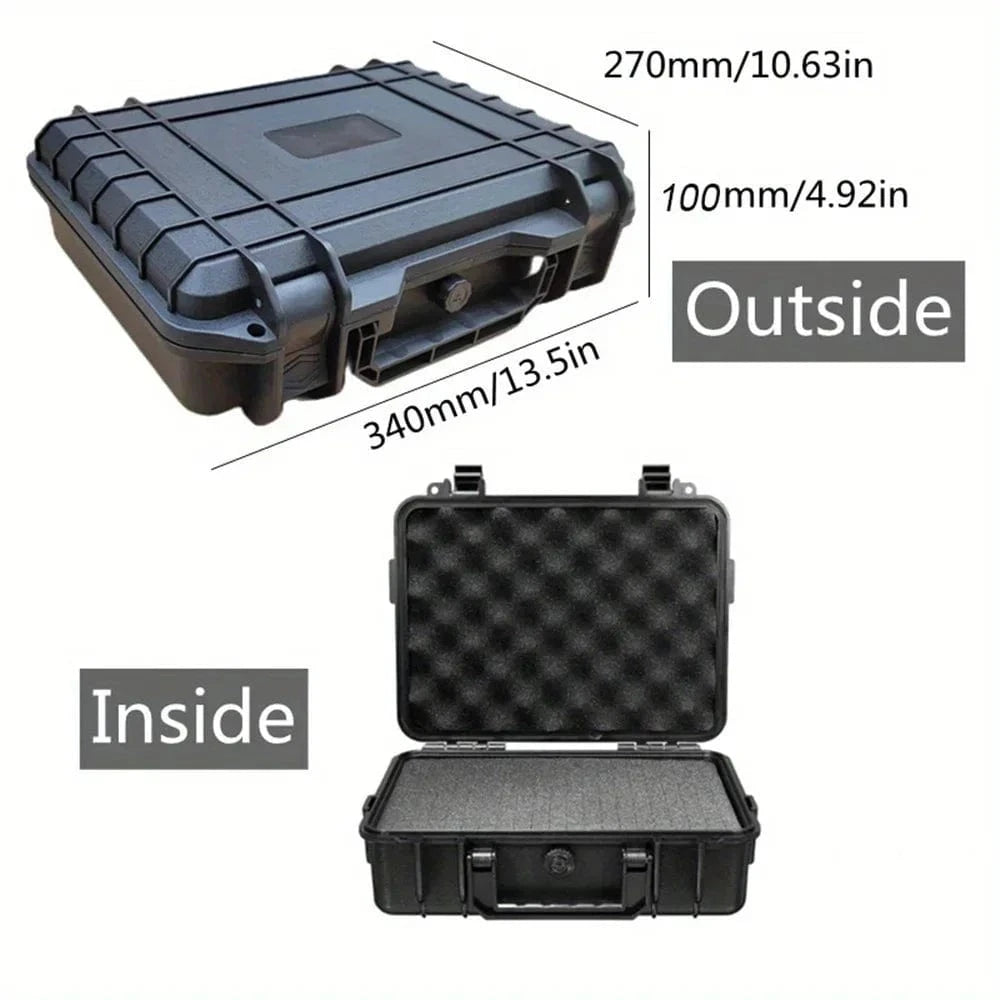 BLACKVAULT MKX Hard Storage Case – Waterproof Impact-Proof Utility Lockbox