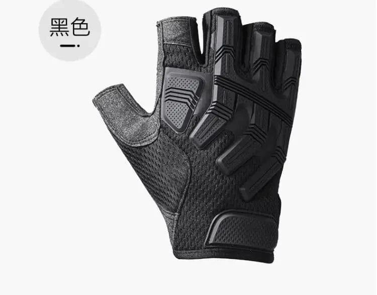 GHOSTSKIN C42 – Tactical Summer Gloves, Lightweight Camouflage, Wrist-Fit Combat Style