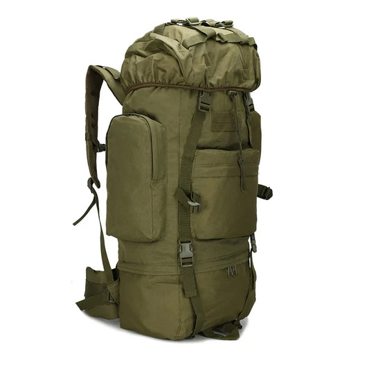 WARPATH MK2 – 100L Tactical Field Backpack With Internal Frame & Rain Shield