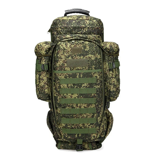 RAKURS MK2 – Russian EMR Camo Special Forces Tactical Rucksack (60L–70L Modular Assault Pack)