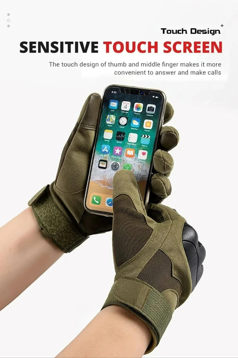 PHANTOMGRIP V2 – Tactical Waterproof Combat Gloves (Full & Half-Finger)