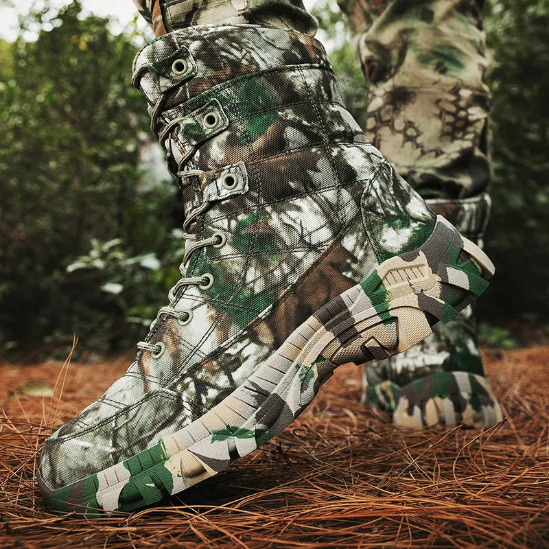 WARPATH X7 – Waterproof Tactical Boots, Zip-Up Combat Design, Desert-Grade Soles