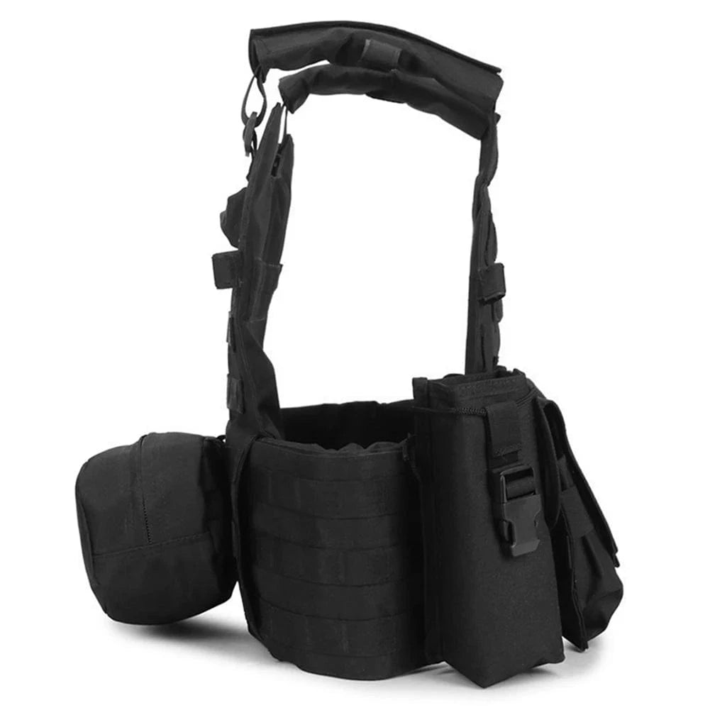 STRIKEWRAITH V2 – 600D MOLLE Tactical Vest, Adjustable Plate Carrier, Ops-Ready Loadout Rig