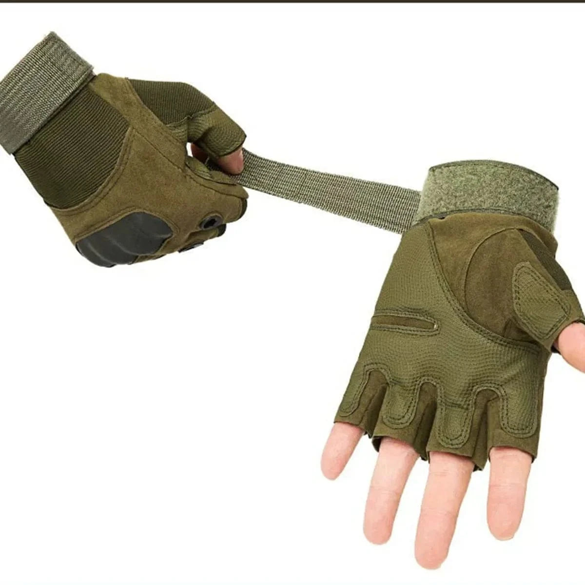 NOMAD F1 – Tactical Fingerless Gloves, Ultra-Light Combat Grip, Summer Ops