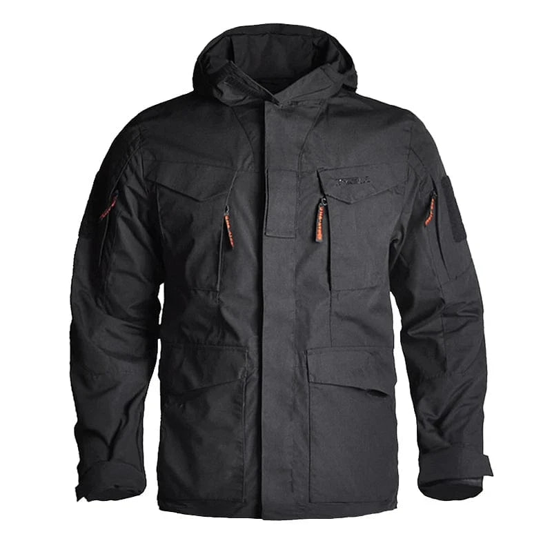 M65 WARCORE TACTICAL JACKET – Waterproof Military Field Shell with 10 Gear Pockets