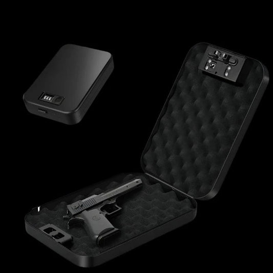 BLACKVAULT OS300C Tactical Micro Gun Safe – Password Lock + Steel Security Tether