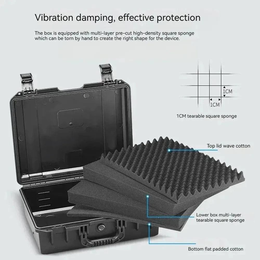 BLACKVAULT MKX Hard Storage Case – Waterproof Impact-Proof Utility Lockbox