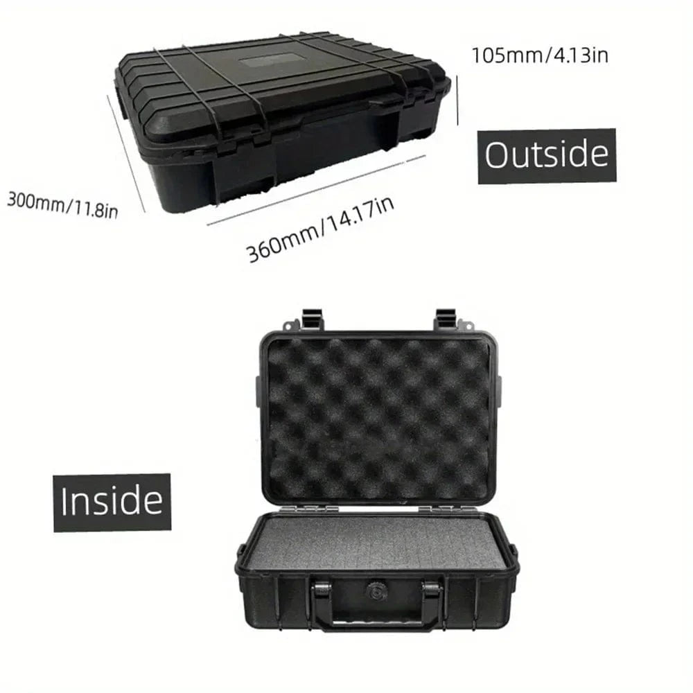 BLACKVAULT MKX Hard Storage Case – Waterproof Impact-Proof Utility Lockbox