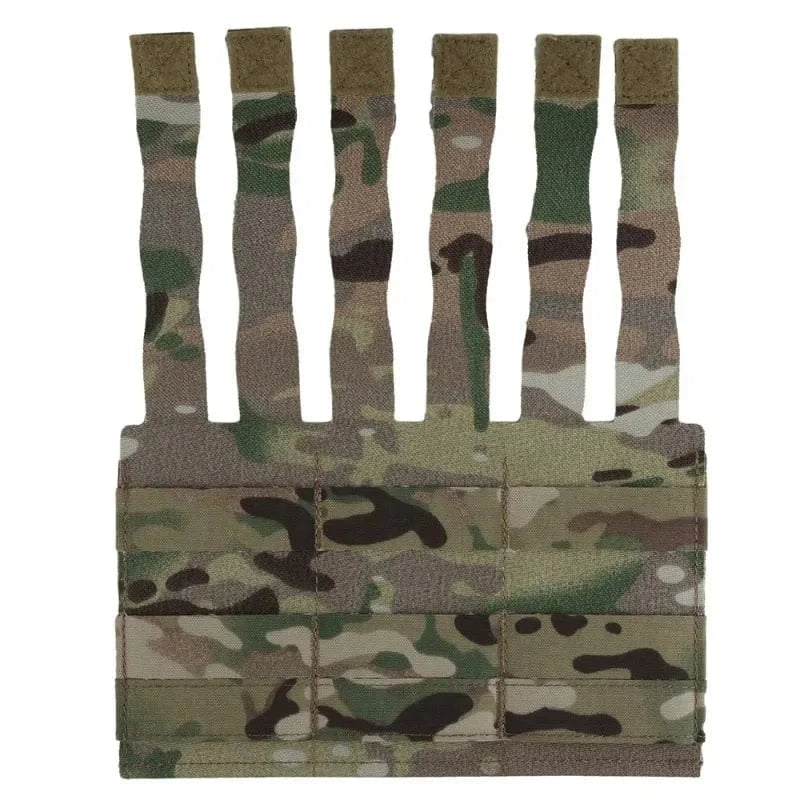 Lightweight Elastic Triple Mag Pouch – MOLLE 5.56 / 7.62 Tactical Carrier