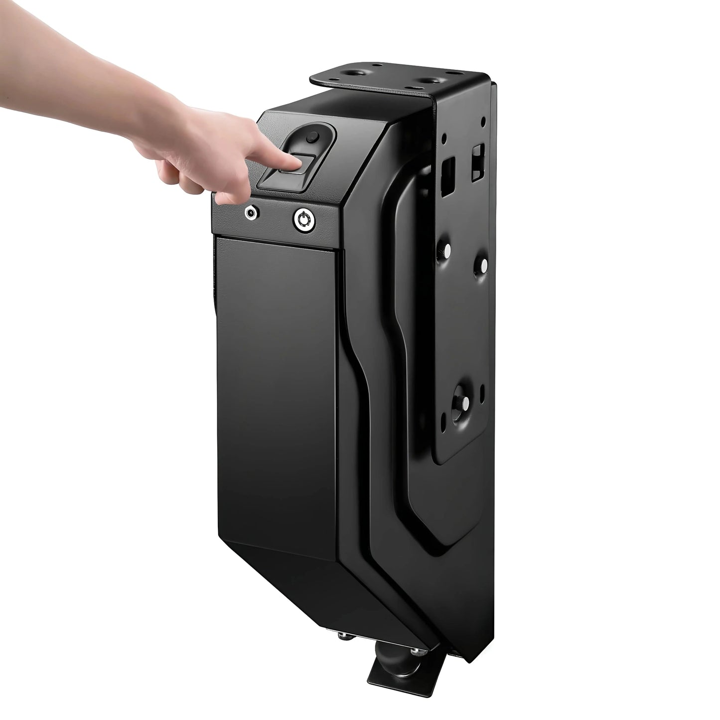BLACKVAULT SIGMA Biometric Pistol Safe – Fingerprint + Password Lockbox
