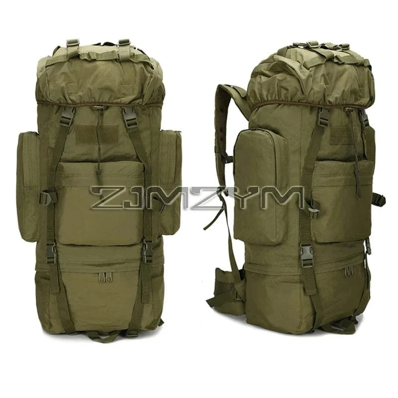 WARPATH MK2 – 100L Tactical Field Backpack With Internal Frame & Rain Shield