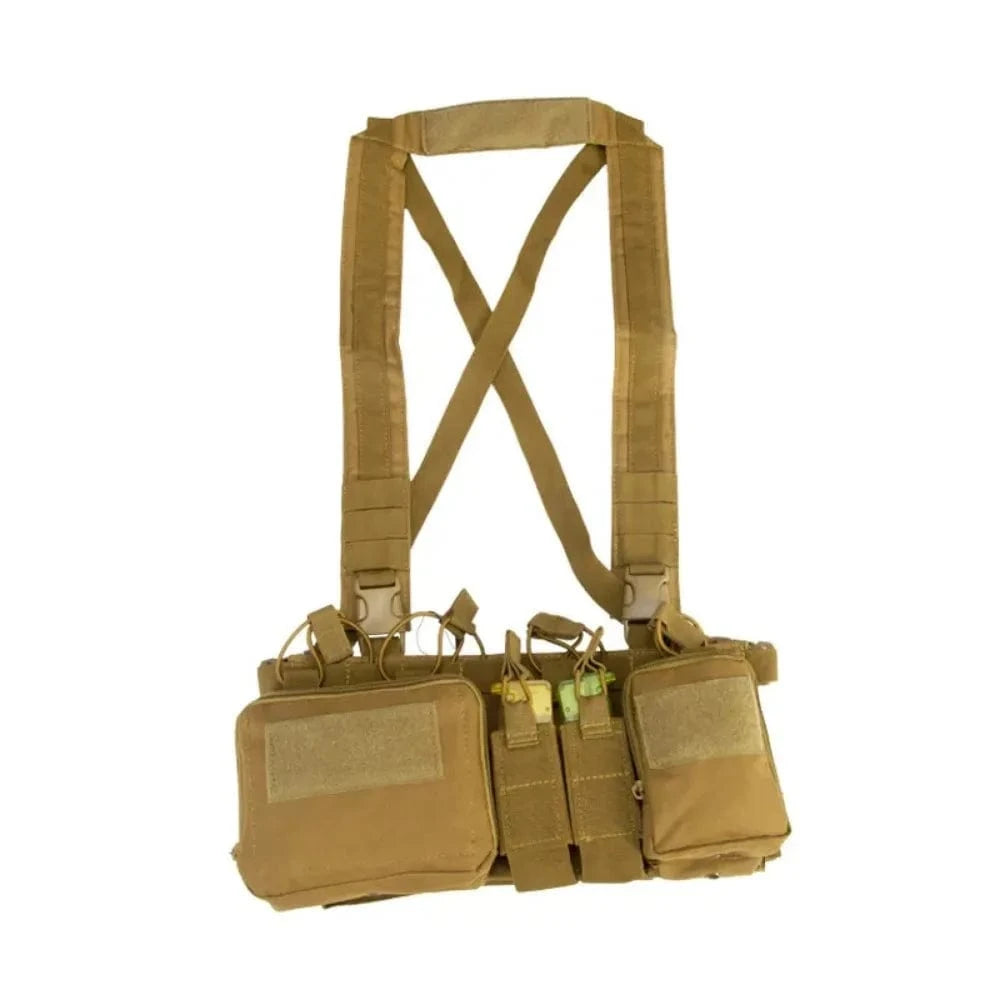 TCM CHEST RIG VEST – Tactical Loadout System | Nylon | MOLLE Compatible