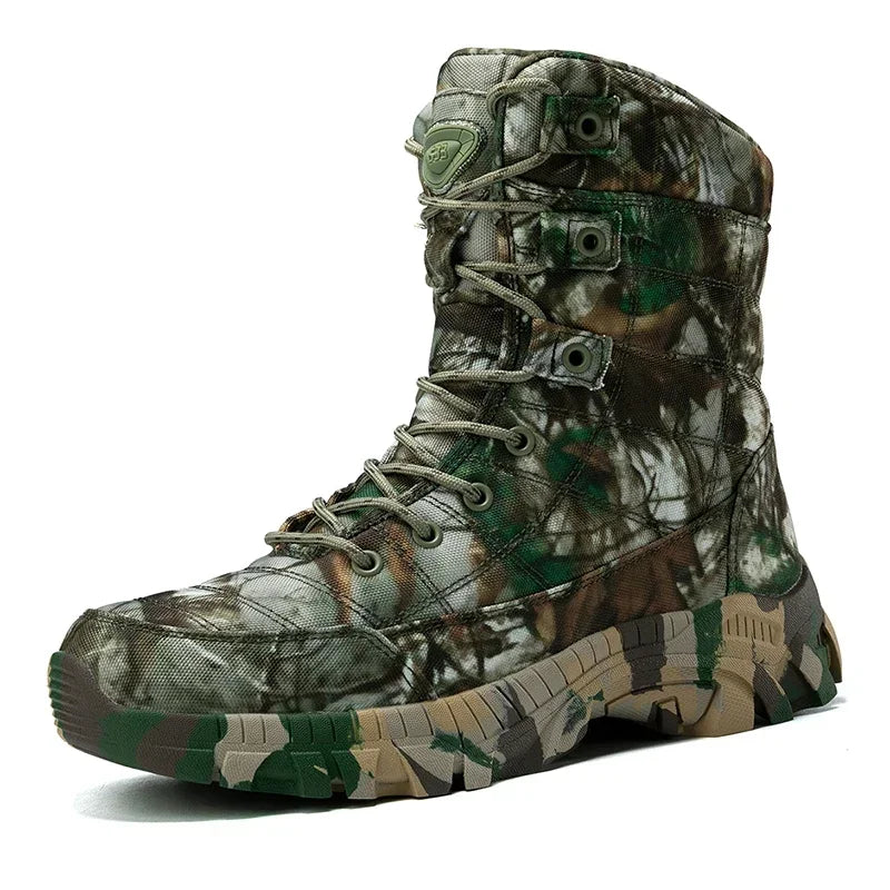 WARPATH X7 – Waterproof Tactical Boots, Zip-Up Combat Design, Desert-Grade Soles