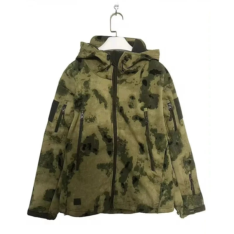 SHARKSKIN TACTICAL V7 – Fleece-Lined Waterproof Soft Shell Combat Jacket