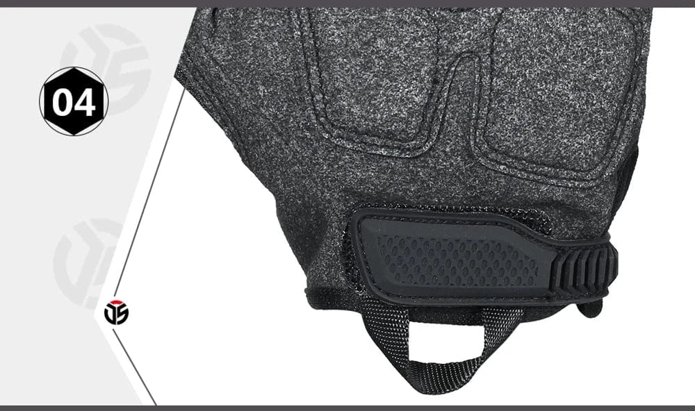 VANGUARD B53 – Tactical Fingerless Gloves, Reinforced Palm, Breathable Grip, Half-Finger Ops