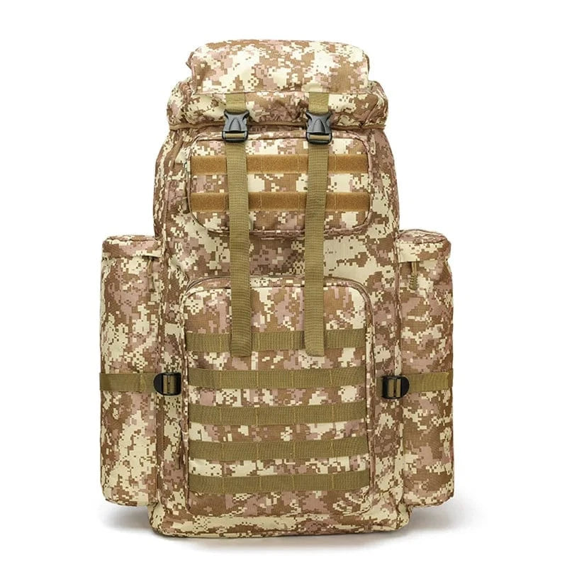 SHADOWFORCE 100L – Encrypted Tactical Molle Backpack for Hike, Camp & Travel