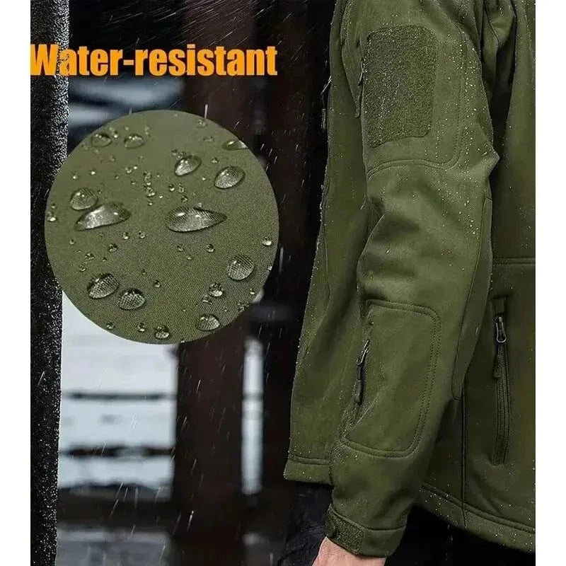 SHADOWCORE TACTICAL SET – Waterproof Fleece-Lined Soft Shell Combat Jacket & Pants