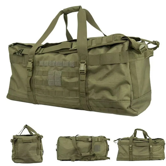 WARHAUL MK2 – 106L Tactical Duffel Backpack for Deployment, Mountaineering, and Travel
