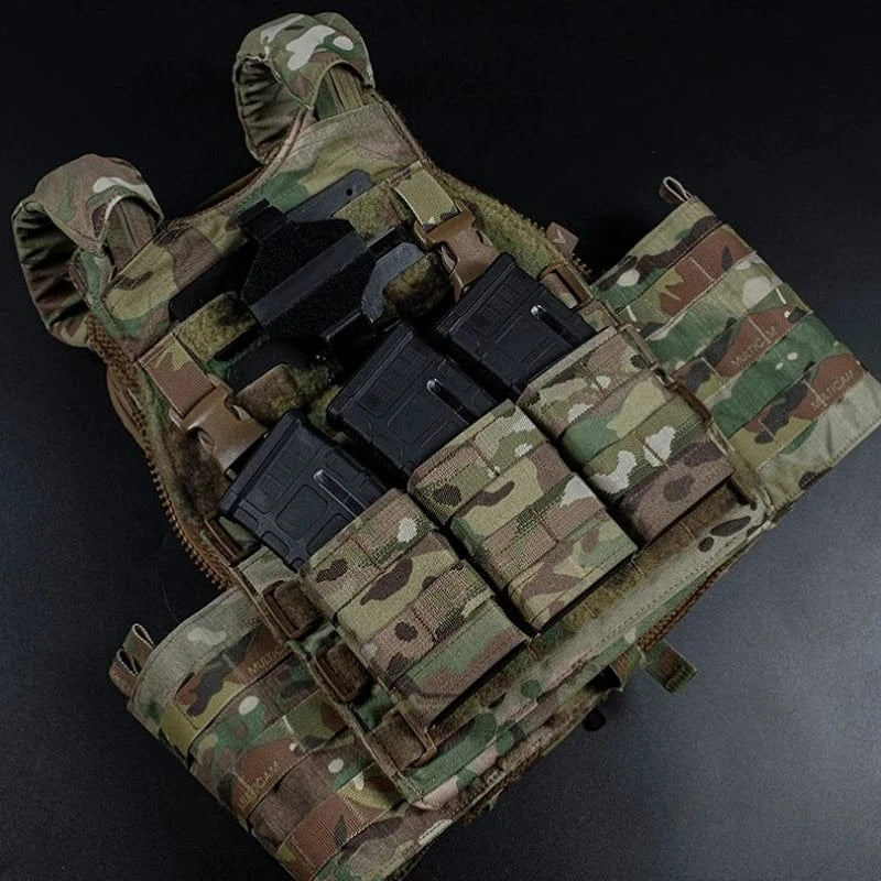 FAST 5.56 Triple Mag Bag – Tactical MOLLE Magazine Carrier (Medium)