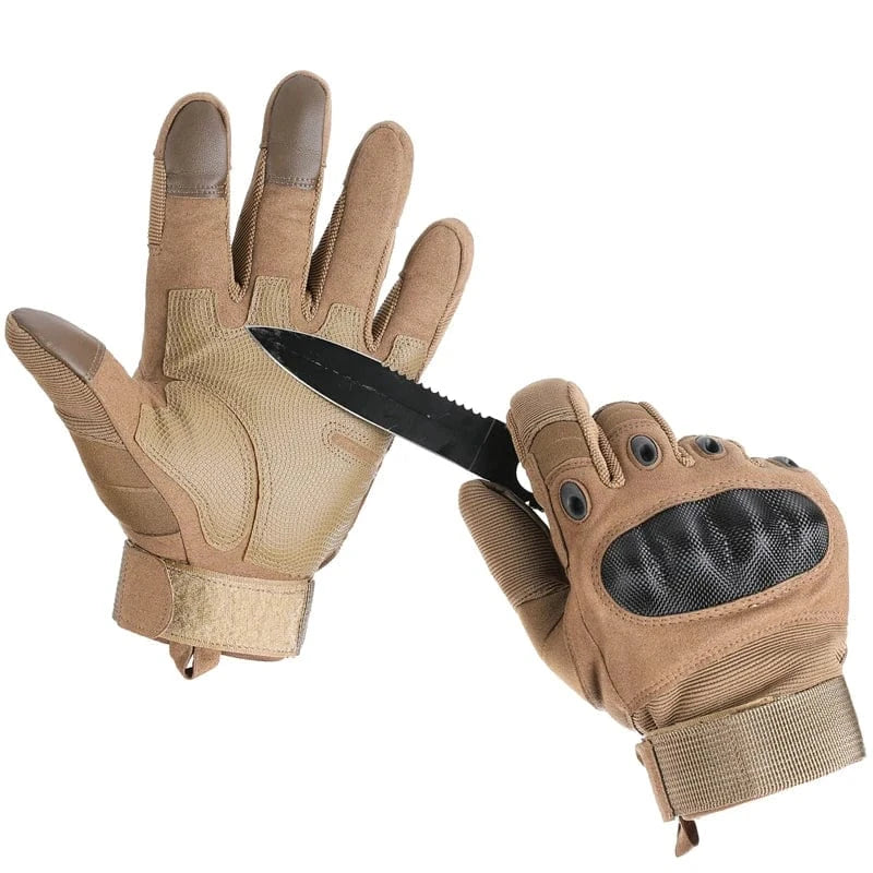 REACTOR Z5 – Hard-Knuckle Tactical Gloves, Full-Finger, Touchscreen, Moto-Ready