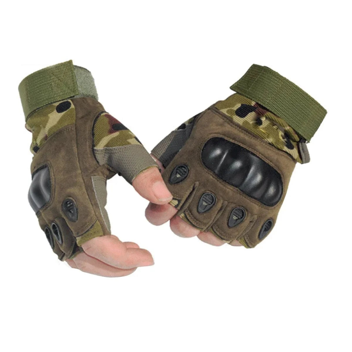 NOMAD F1 – Tactical Fingerless Gloves, Ultra-Light Combat Grip, Summer Ops