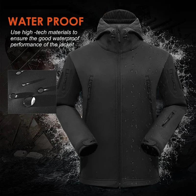 SHADOWCORE TACTICAL SET – Waterproof Fleece-Lined Soft Shell Combat Jacket & Pants