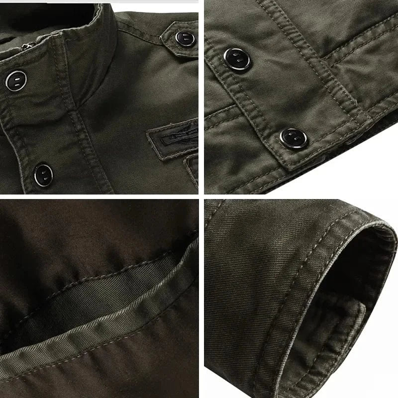 RAIDWIND MK1 TACTICAL JACKET – Lightweight Combat Windbreaker with Zip Closure