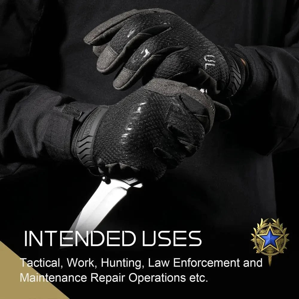 VANGUARD Z3 – Tactical Combat Gloves, Full-Finger, Reinforced Grip, Touchscreen-Ready