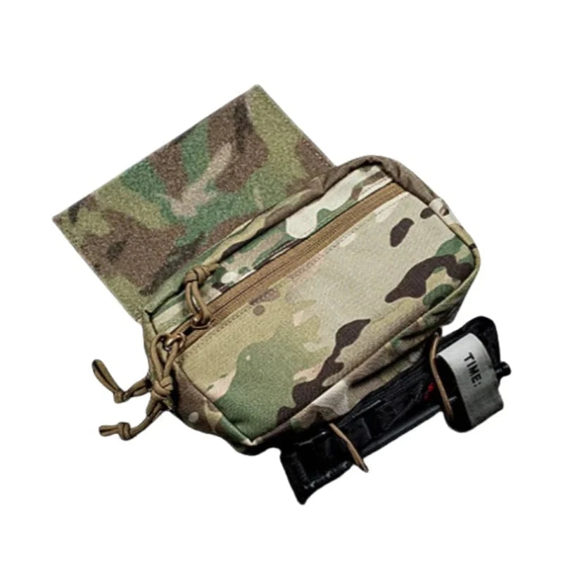 WARGRID VE-74 Tactical Chest Rig Panel – MOLLE Utility Pouch System for Field Ops & EDC