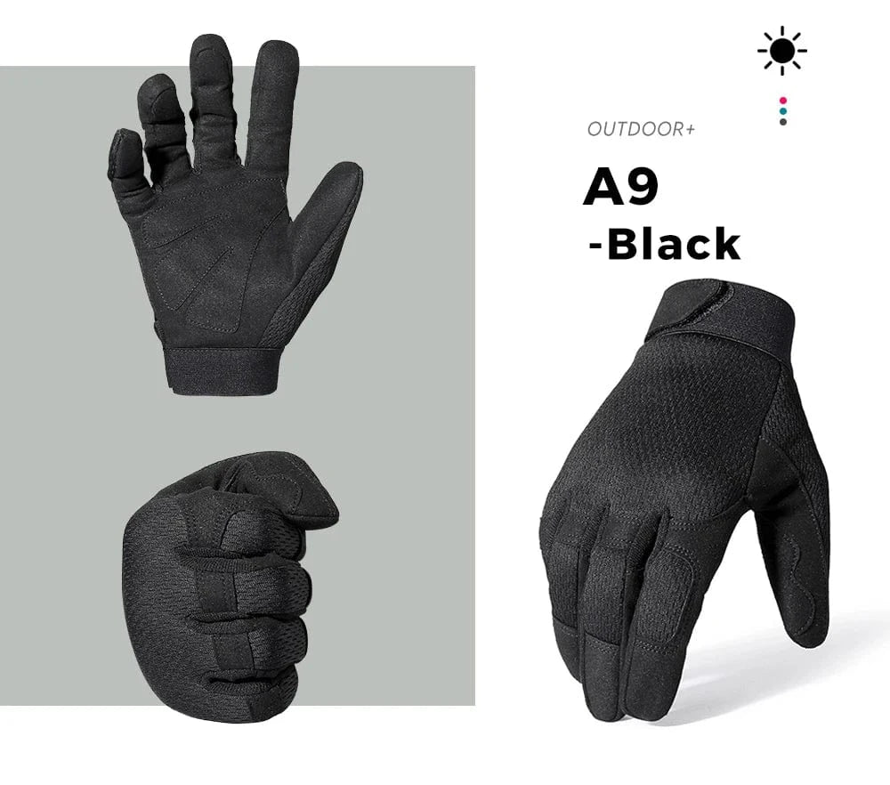 VANGUARD Z3 – Tactical Combat Gloves, Full-Finger, Reinforced Grip, Touchscreen-Ready