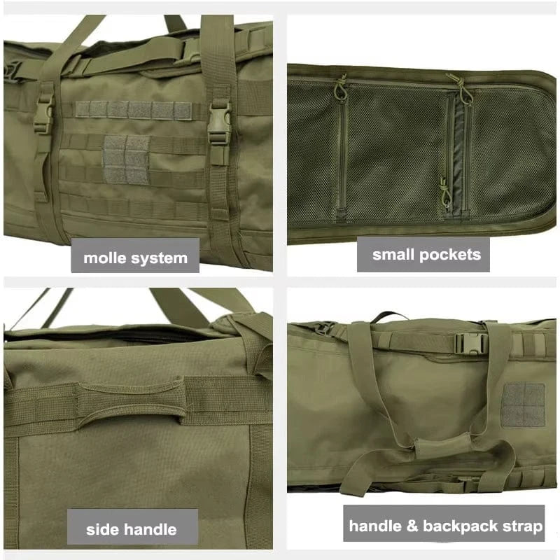 WARHAUL MK2 – 106L Tactical Duffel Backpack for Deployment, Mountaineering, and Travel