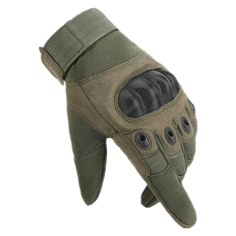 REACTOR Z5 – Hard-Knuckle Tactical Gloves, Full-Finger, Touchscreen, Moto-Ready
