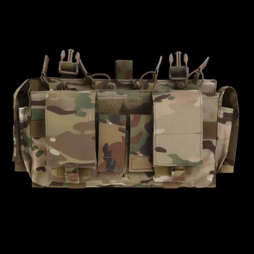 EMERSONGEAR Tactical MF Gen IV Chest Rig – 500D Nylon Placard Mag Carrier