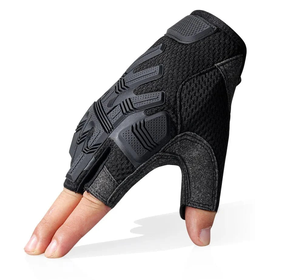 GHOSTCUT F2 Fingerless Gloves Non-slip Breathable Half Finger Mitterns