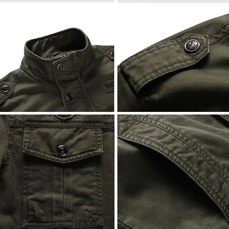 RAIDWIND MK1 TACTICAL JACKET – Lightweight Combat Windbreaker with Zip Closure