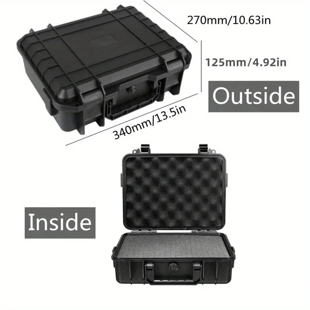 BLACKVAULT MKX Hard Storage Case – Waterproof Impact-Proof Utility Lockbox